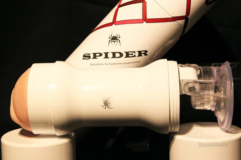Stylisches Spielzeug: Der Masturbator "Spider".