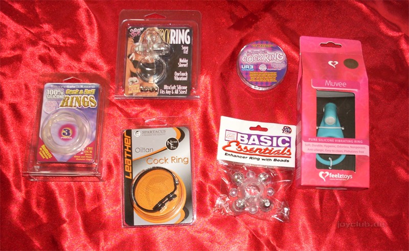 Alle Cockring-Testobjekte auf einen Blick.