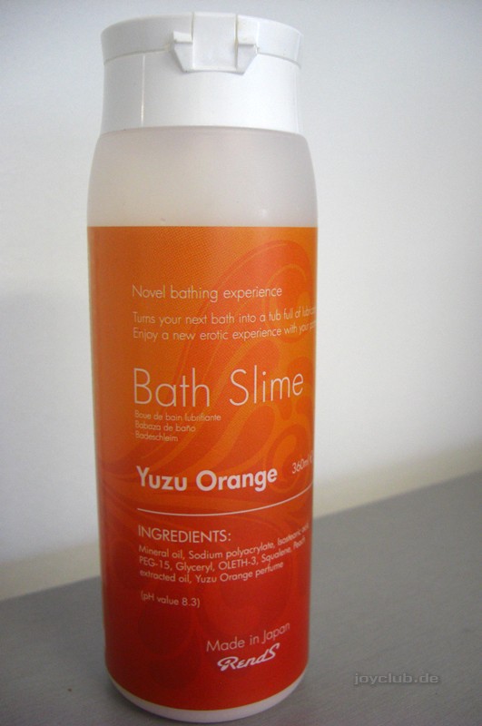Elbsandsteiner badete in Yuzu Orange.