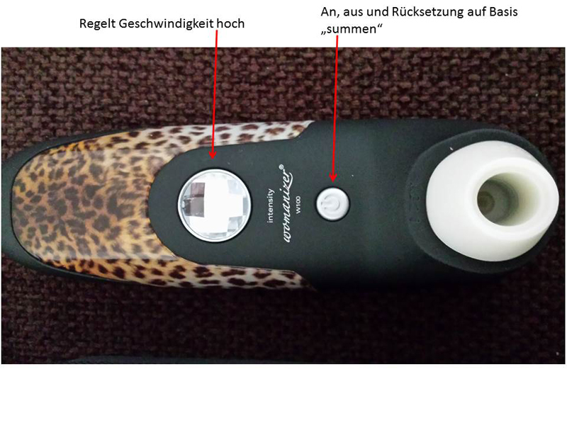 lynette erklärt die Bedienelemente des Womanizer