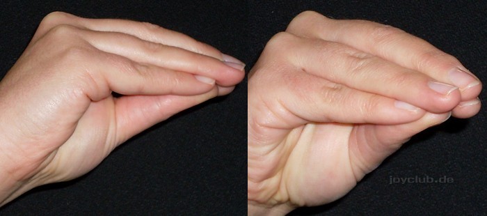Il "becco d'anatra": la migliore posizione della mano per l'inizio del fisting.