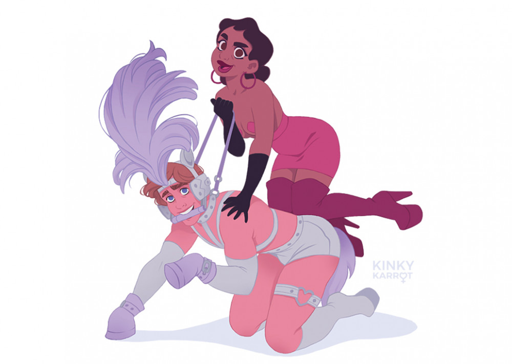 5 Fragen an die Fetisch-Illustratorin Kinky Karrot