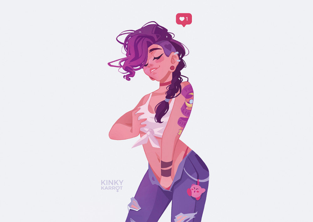 5 Fragen an die Fetisch-Illustratorin Kinky Karrot