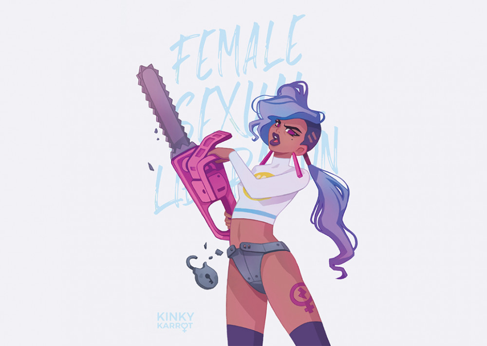 5 Fragen an die Fetisch-Illustratorin Kinky Karrot