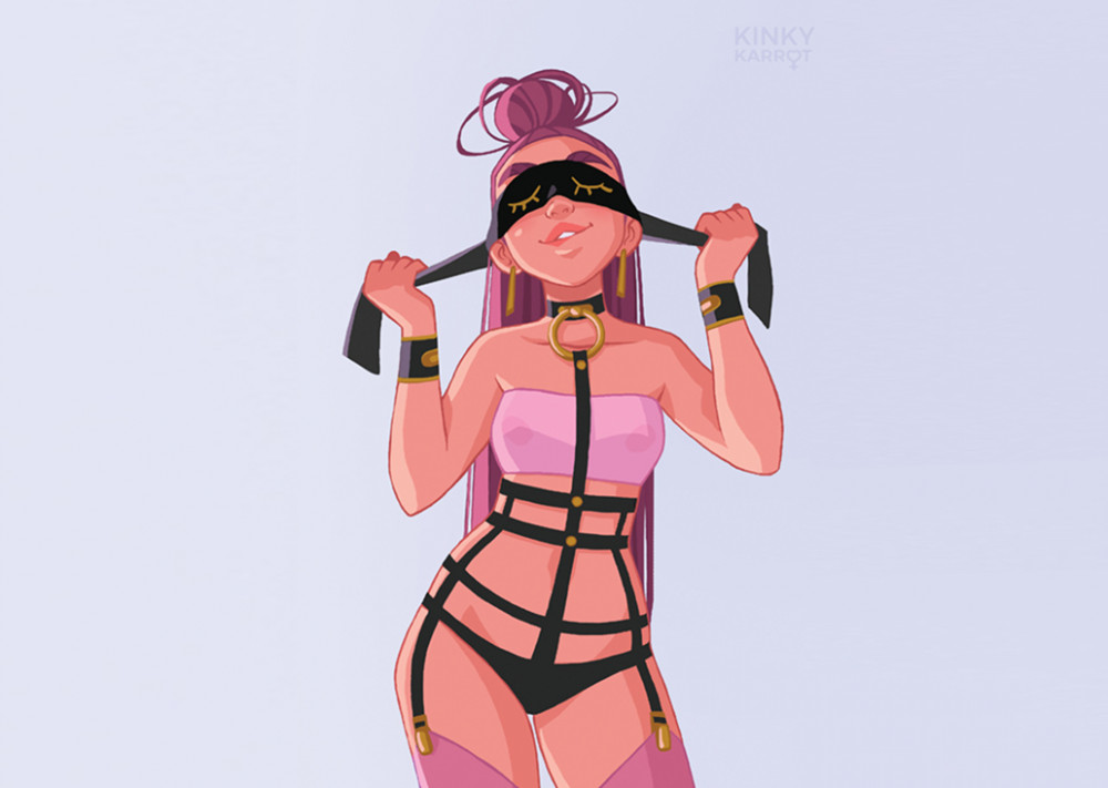 5 Fragen an die Fetisch-Illustratorin Kinky Karrot