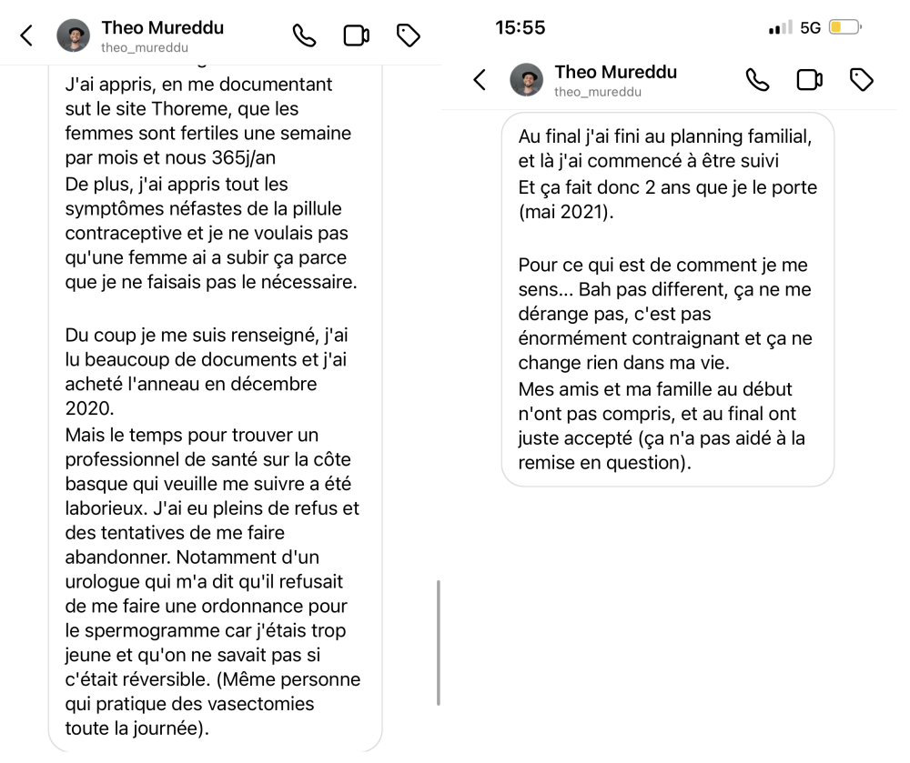 (Clique sur la photo pour agrandir et lire le témoignagne d'un.e membre du compte Insta tubandes)