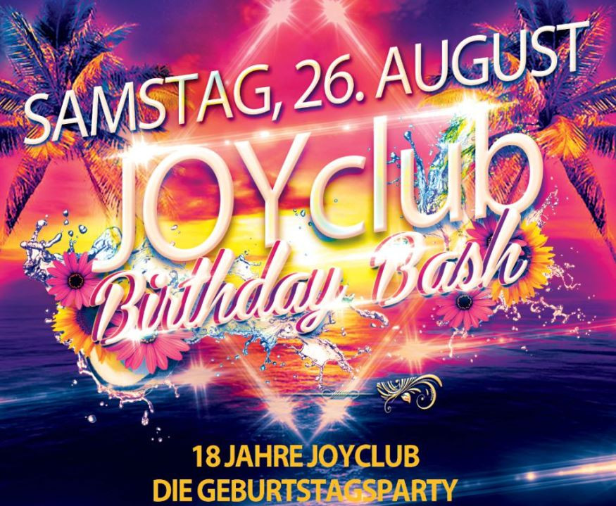 18 Partys für 18 Jahre JOYclub