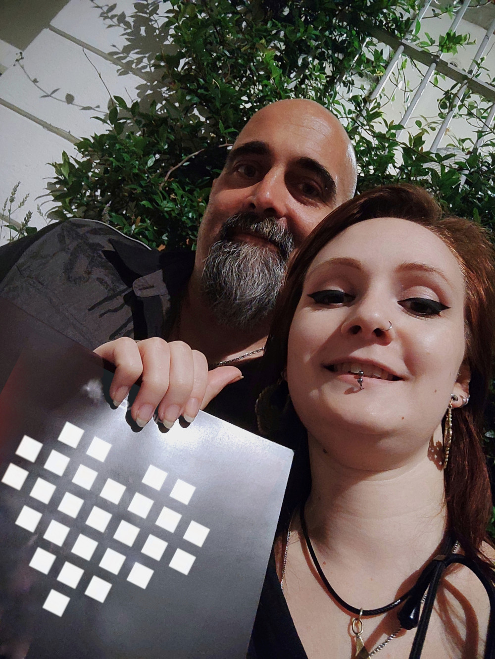 Melainya avec notre membre gagnant d'un ticket pour l'événement Discultour !