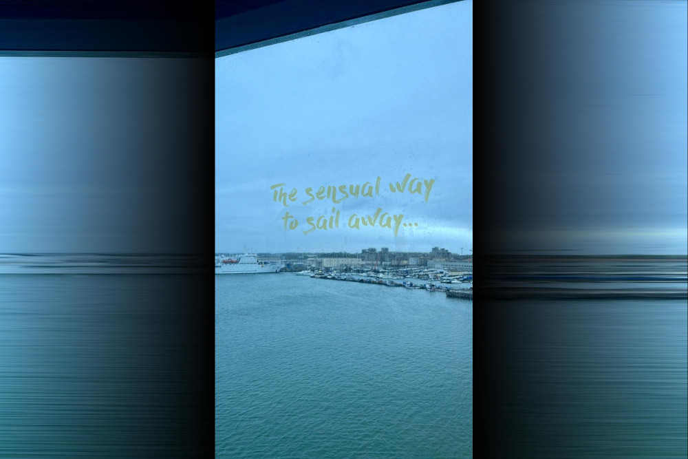 The sensual way to sail away... true!