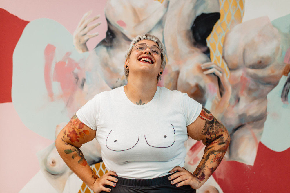 Sexualkunde mit Spaßfaktor: Magdalena Heinzl in ihrer Praxis