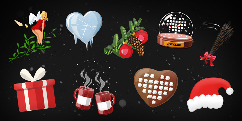 Die Weihnachts-Goodies: Über die Weihnachtszeit verteilt versendbar.